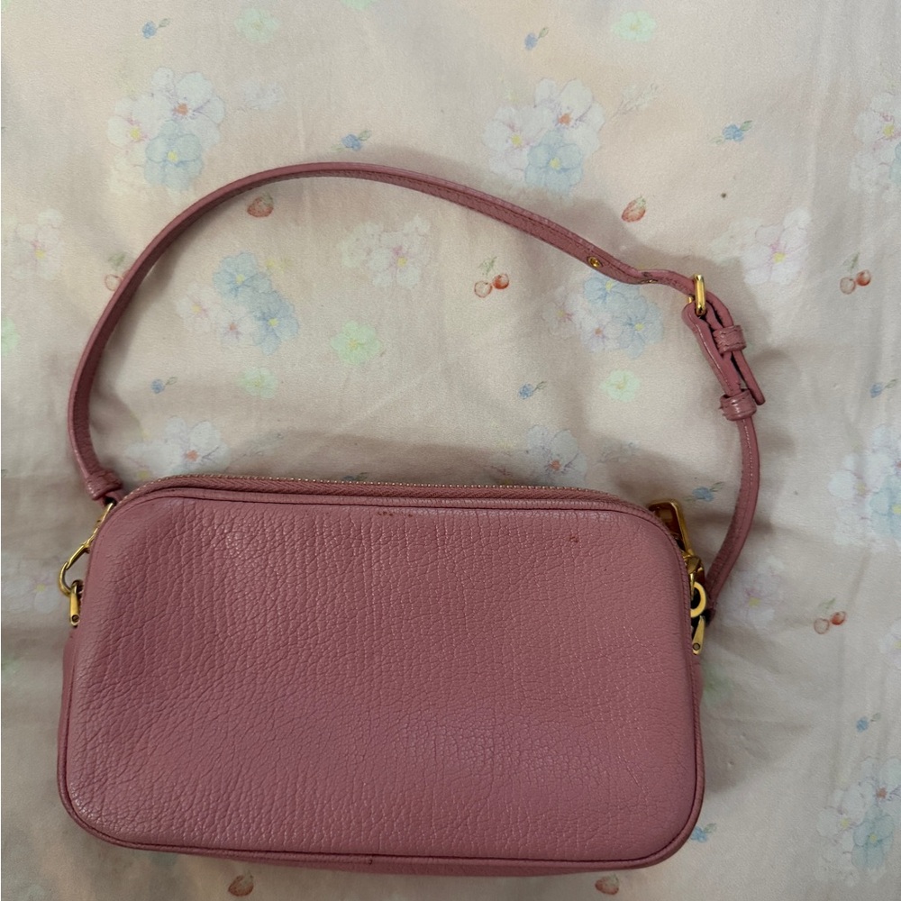 Miu Miu Rose Leather Crossbody Bag - Picture 2 of 3